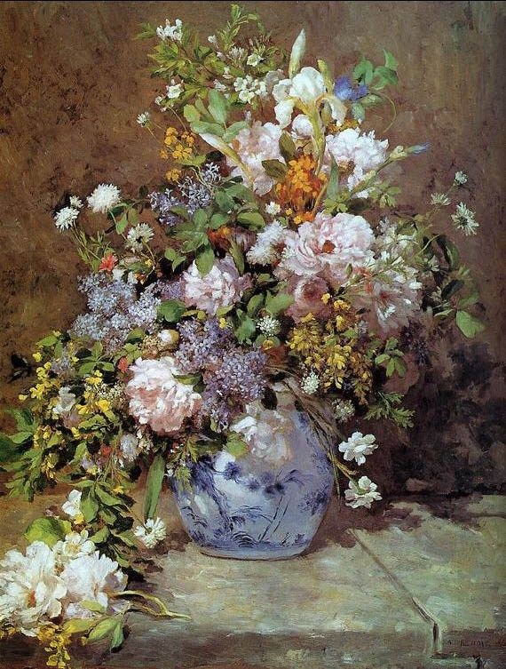 Pierre Auguste Renoir Spring Bouquet